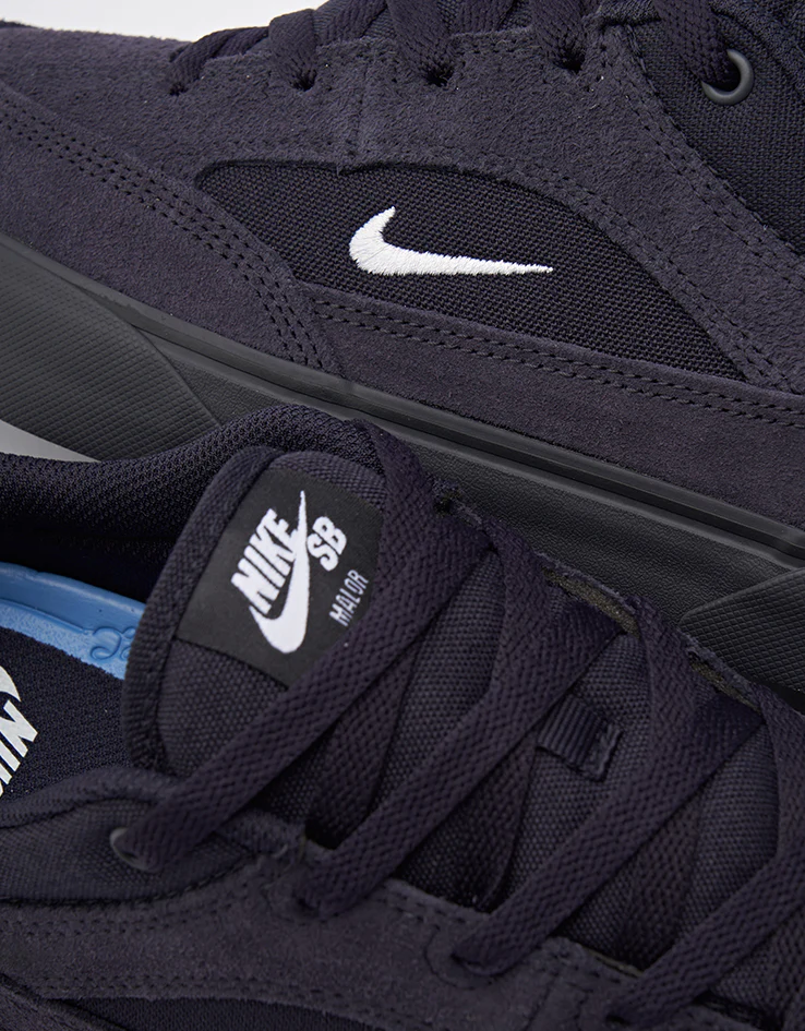Nike SB Malor Skate Shoes - Blueprint/White-Blueprint-Off Noir - Image 5