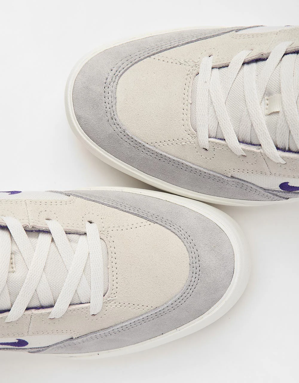 Nike SB Malor Skate Shoes - Platinum Tint/Court Purple-Wolf Grey - Image 8