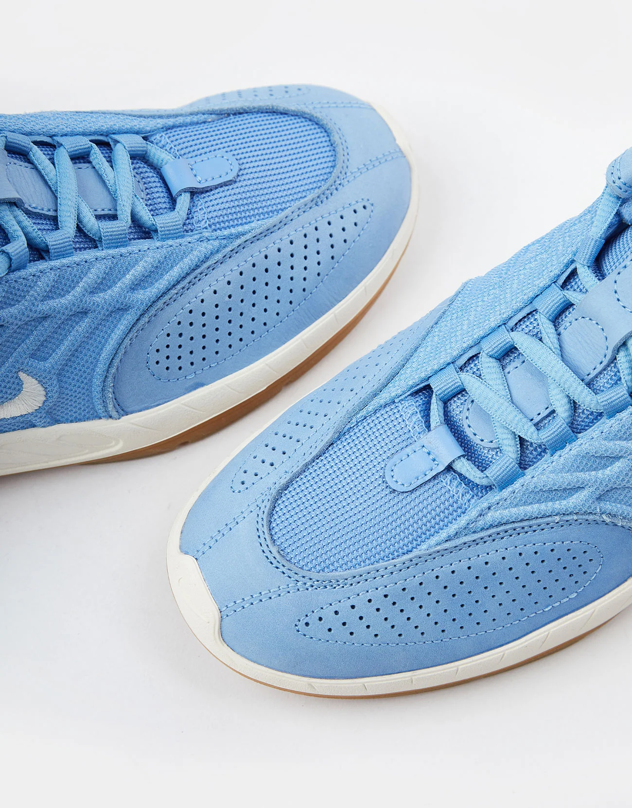 Nike SB 'Orange Label' Vertebrae Skate Shoes - University Blue/Sail-University Blue - Image 8