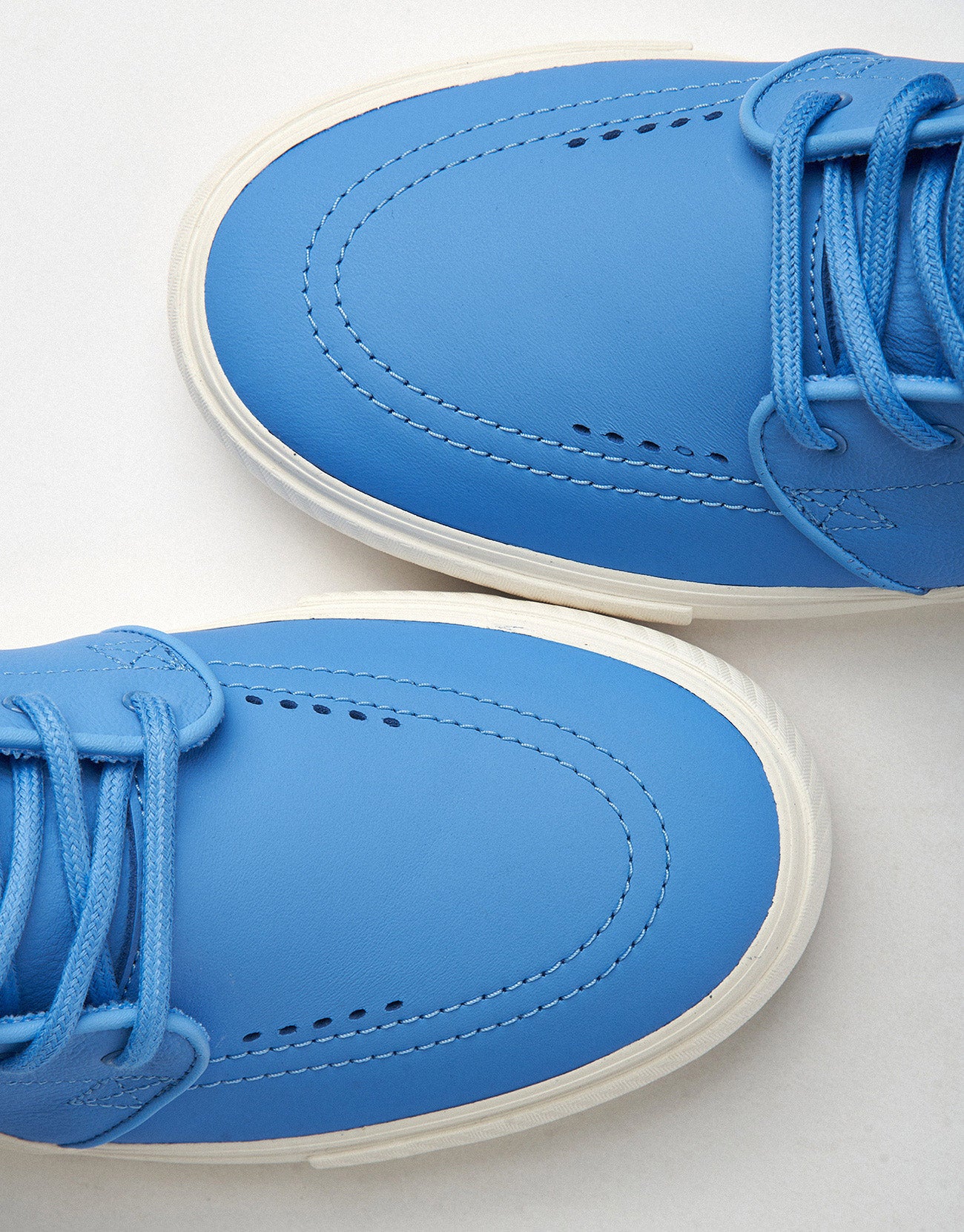 Nike SB 'Orange Label' Zoom Janoski OG+ ISO Skate Shoes - University Blue/Sail-University Blue - Image 5