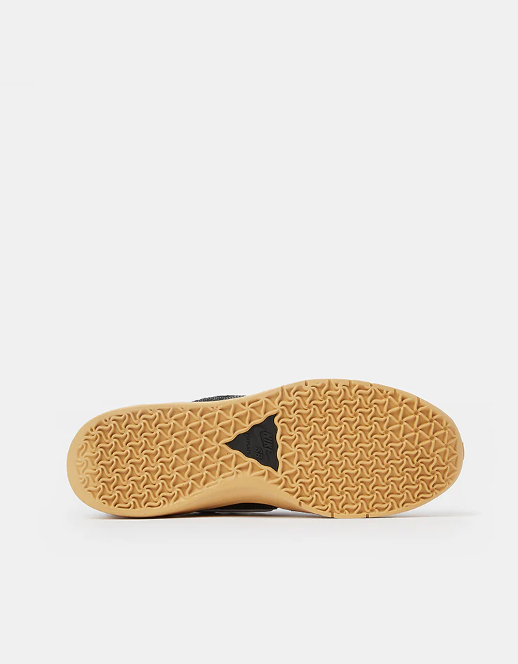 Nike SB PS8 Skate Shoes - Black/White-Anthracite-Gum Yellow - Image 8