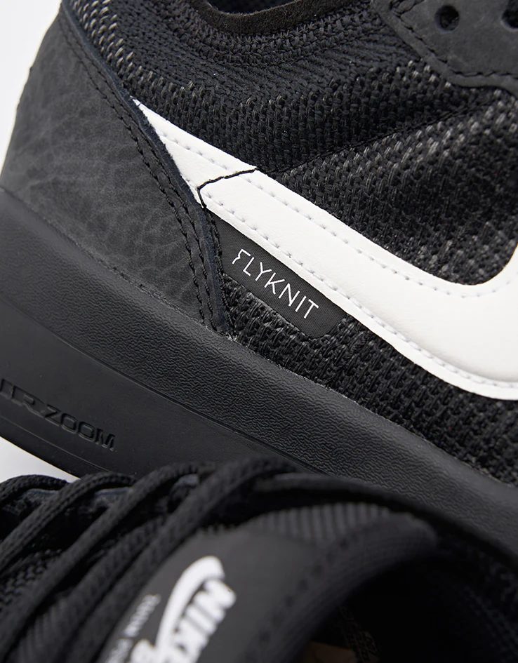 Nike SB PS8 Skate Shoes - Black/White-Black-Black - Image 7