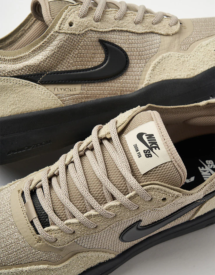 Nike SB PS8 Skate Shoes - Lt Khaki/Black-Desert Khaki-Black - Image 7
