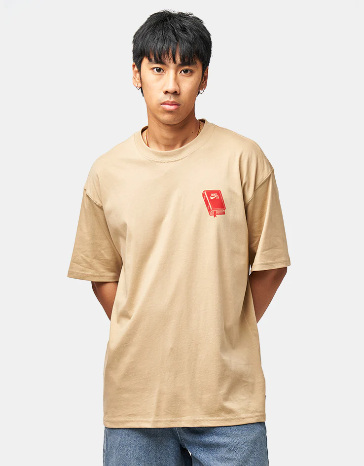 Nike SB Skate Spots T-Shirt - Linen - Image 2