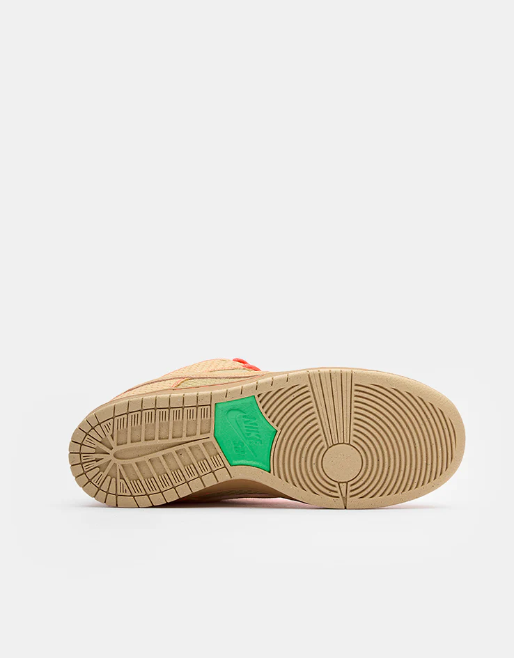 Nike SB 'Som Tum' Dunk Low Pro Skate Shoes - Canvas/Vachetta Tan-Parachute Beige - Image 12