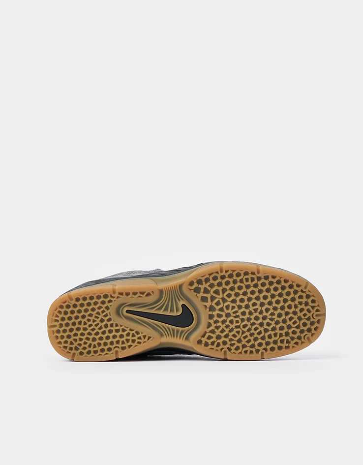 Nike SB Vertebrae ISO Skate Shoes - Cool Grey/Black-Cool Grey-Dark Grey - Image 9
