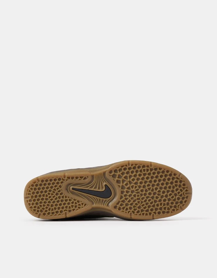 Nike SB Vertebrae Skate Shoes - Olive Flak/Black-Baroque Brown - Image 5