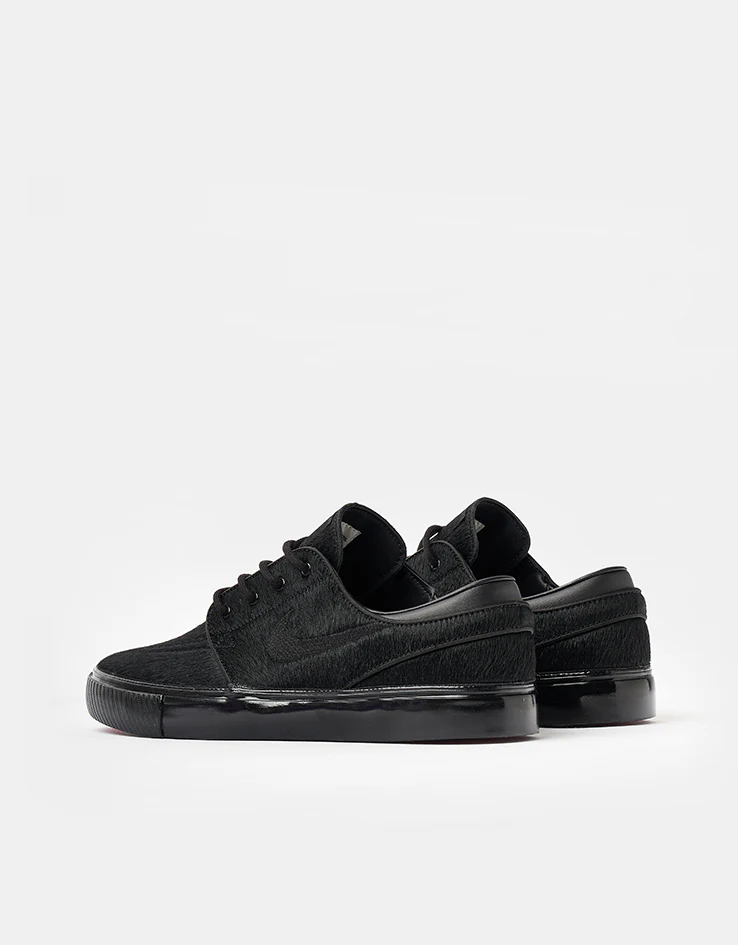 Nike SB Zoom Janoski OG+ SE Skate Shoes - Black/Black-Off Noir-Black - Image 4
