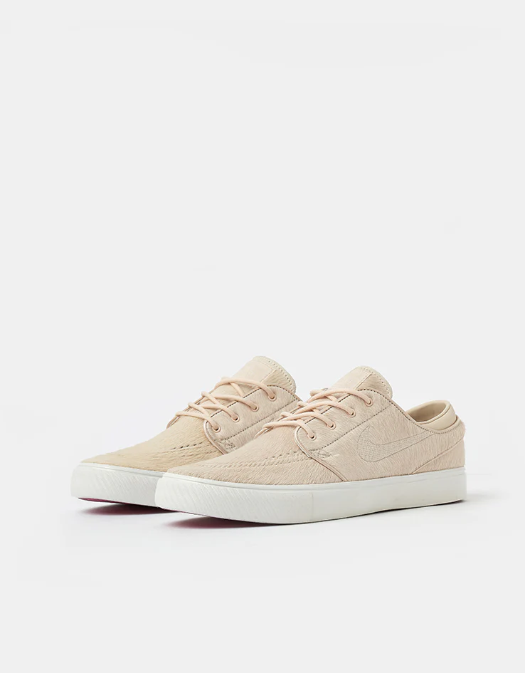 Nike SB Zoom Janoski OG+ SE Skate Shoes - Pearl White/Pearl White-Summit White - Image 3