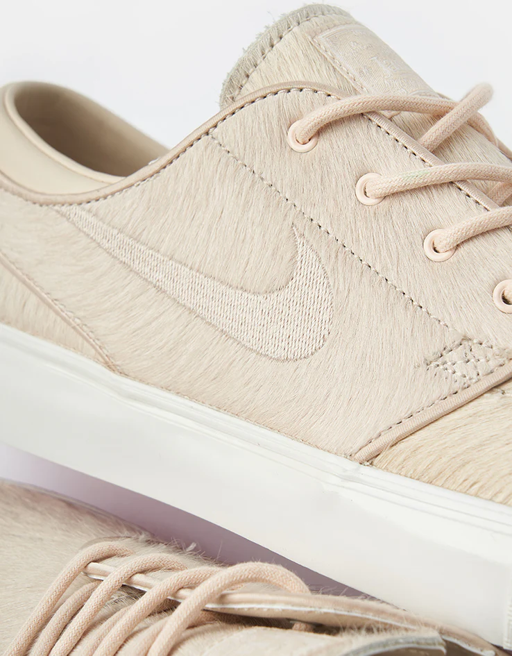 Nike SB Zoom Janoski OG+ SE Skate Shoes - Pearl White/Pearl White-Summit White - Image 8