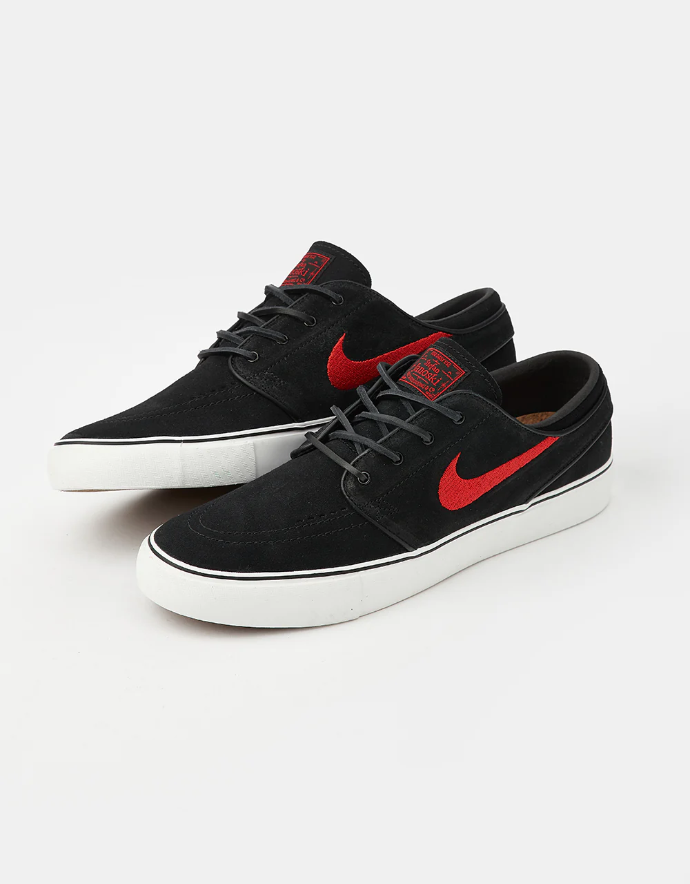 Nike SB Zoom Janoski OG+ Skate Shoes - Black/University Red-Black-Summit White - Image 6