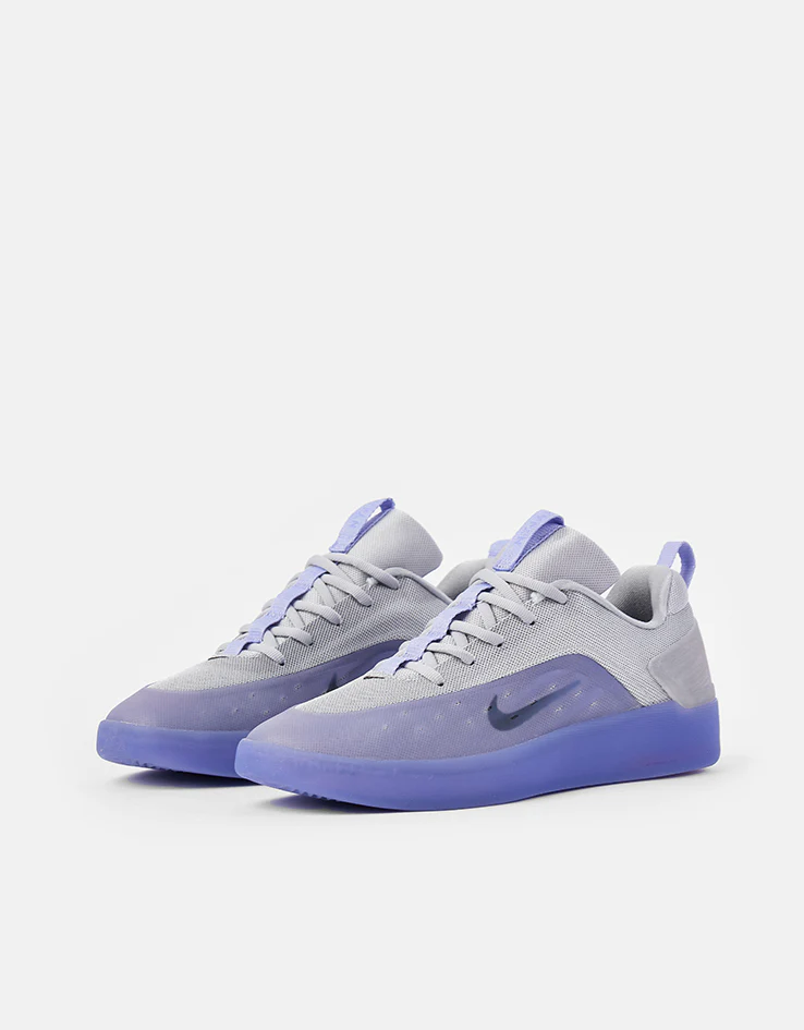 Nike SB Zoom Nyjah 4 Skate Shoes - Light Thistle/Black-Light Thistle - Image 4