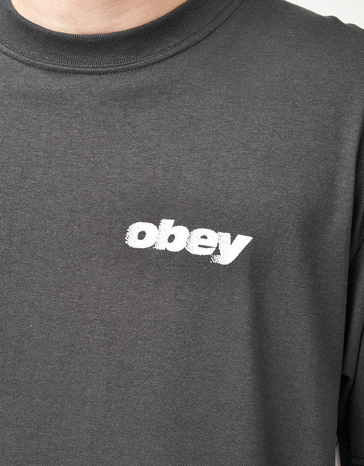 Obey Future Unwritten T-Shirt - Vintage Black - Image 4