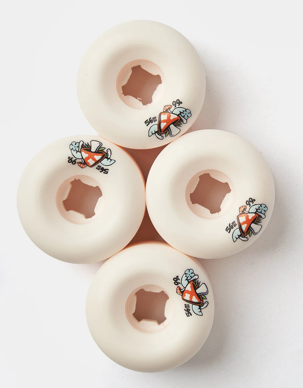 OJ Winkowski Mushroom Elite Mini Combo 99a Skateboard Wheels - 56mm - Image 3