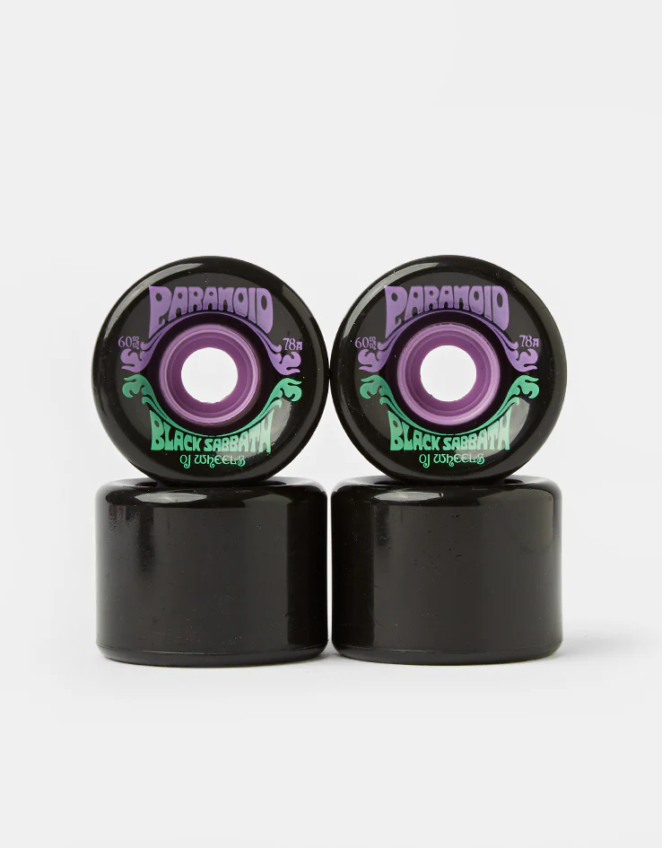 OJ x Black Sabbath Paranoid Super Juice 78a Skateboard Wheels - 60mm