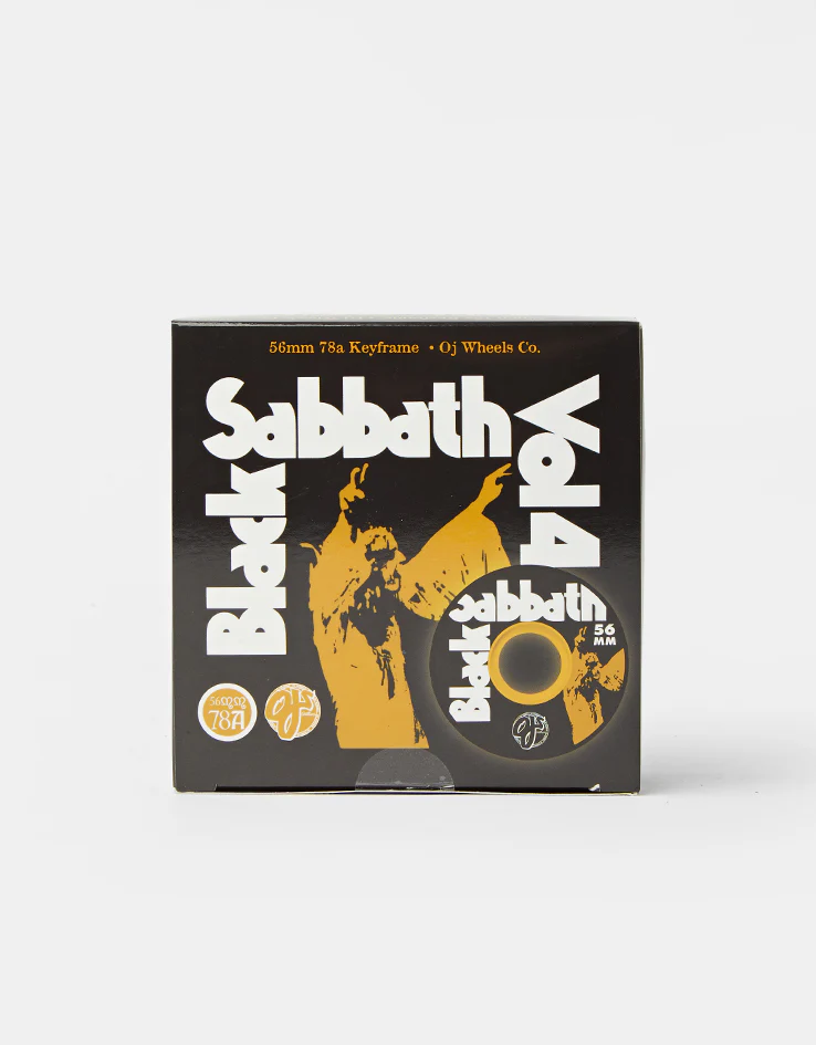 OJ x Black Sabbath Vol. 4 Keyframe 78a Skateboard Wheels - 56mm - Image 5