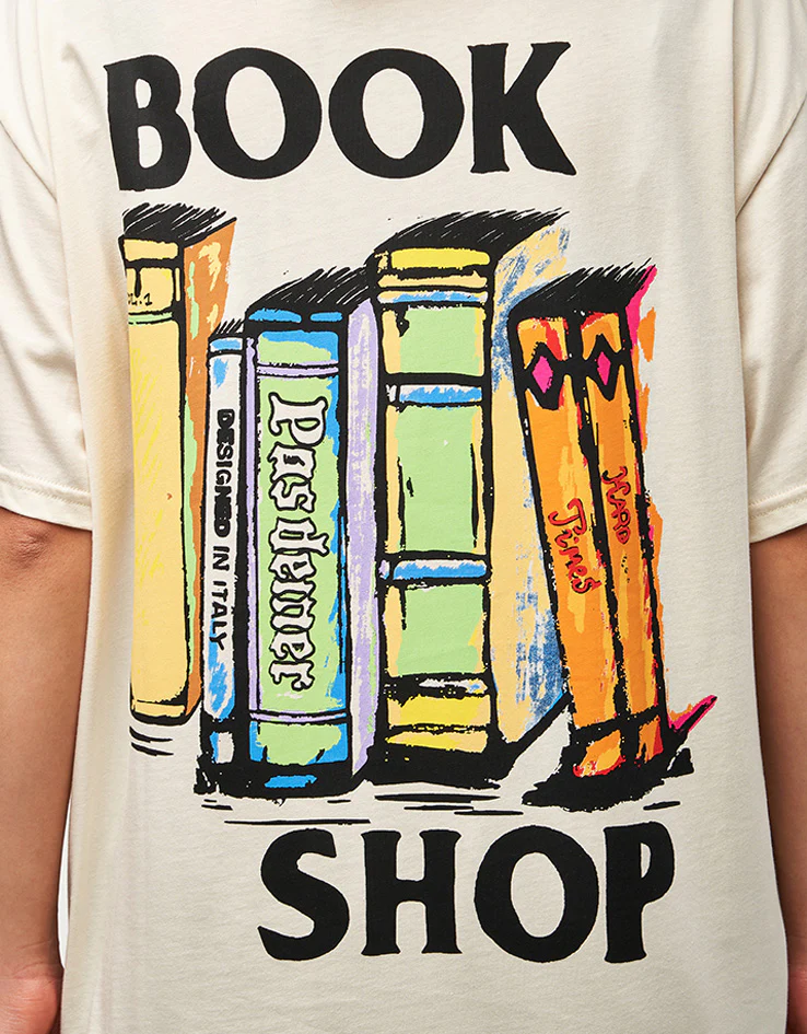 Pas De Mer Black Book T-Shirt - Cream - Image 8