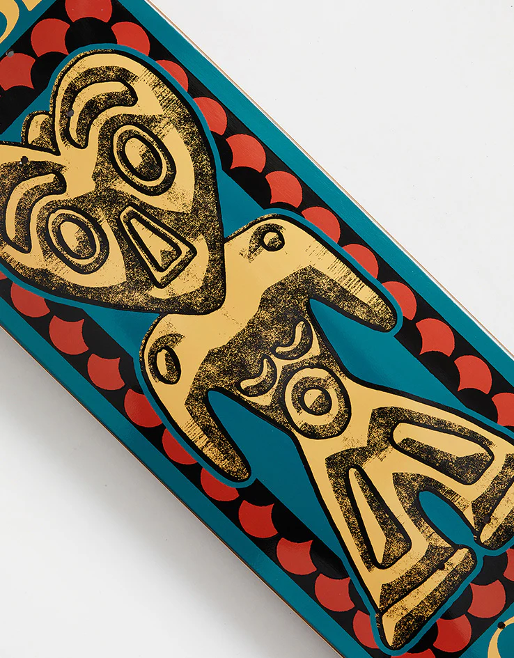 Pass Port Heart Head Dogu Series Skateboard Deck - 8.5" - Image 2