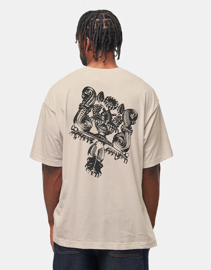 Pass Port Weathervane T-Shirt - Stone