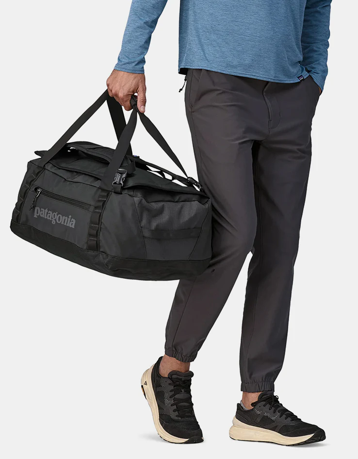 Patagonia Black Hole Duffel Bag 40L - Black w/Black - Image 3