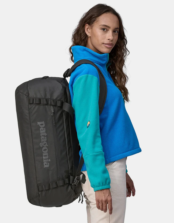 Patagonia Black Hole Duffel Bag 55L - Black w/Black - Image 3