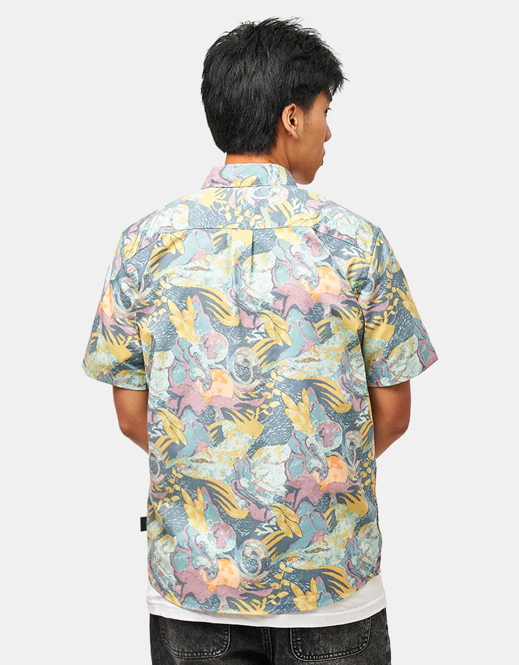 Patagonia Go To S/S Shirt - Moon Tripper: Blue Sage - Image 2
