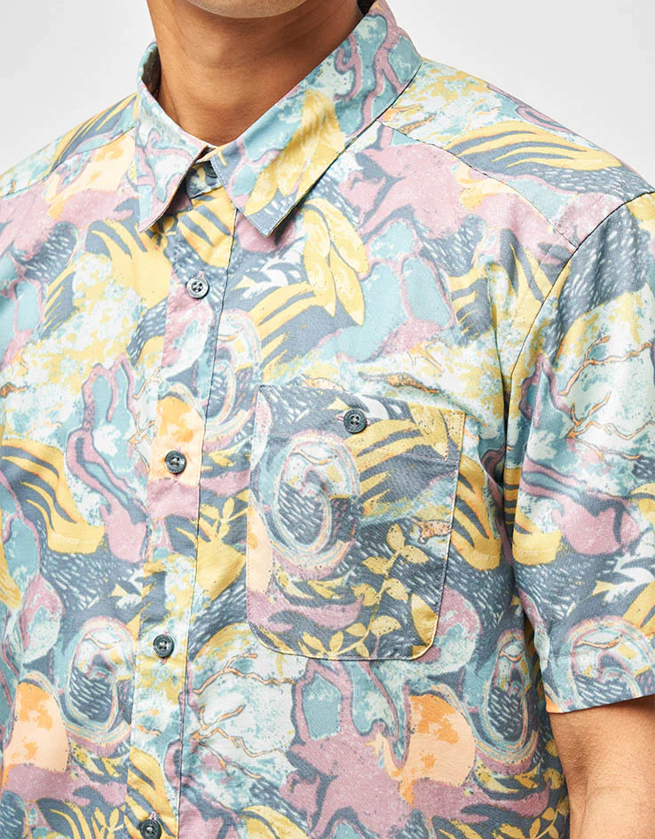 Patagonia Go To S/S Shirt - Moon Tripper: Blue Sage - Image 3