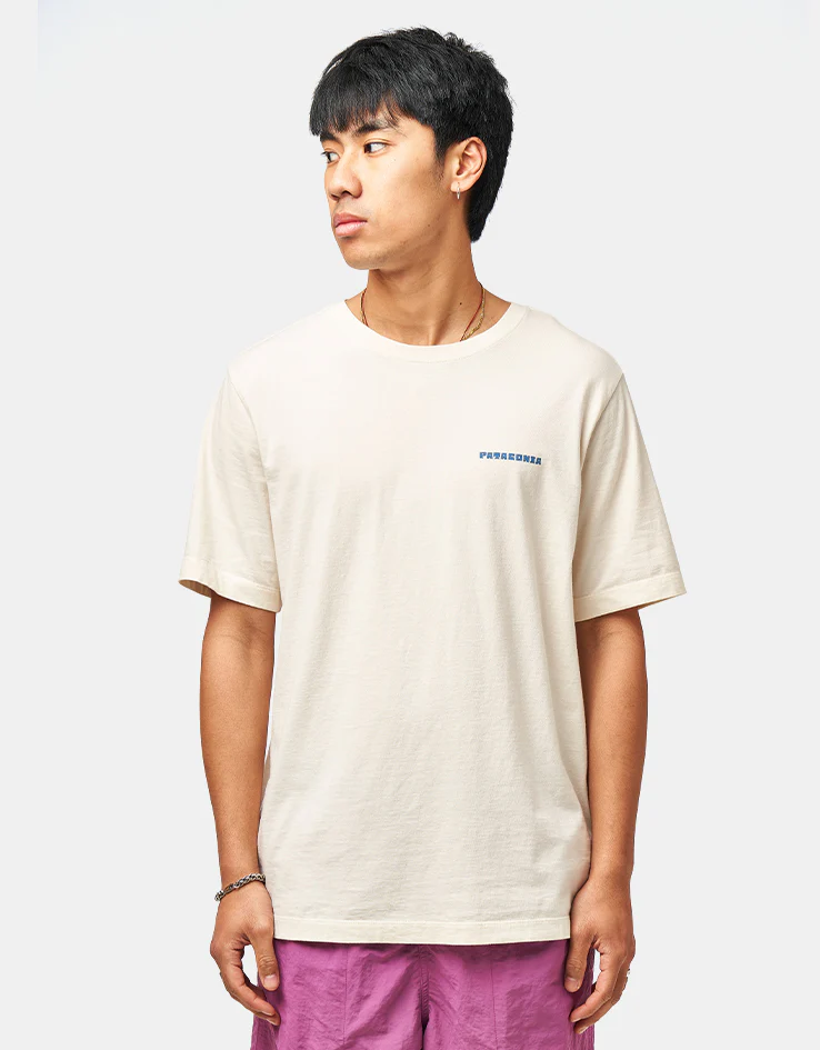 Patagonia Mother Rays T-Shirt - Undyed Natural - Image 2