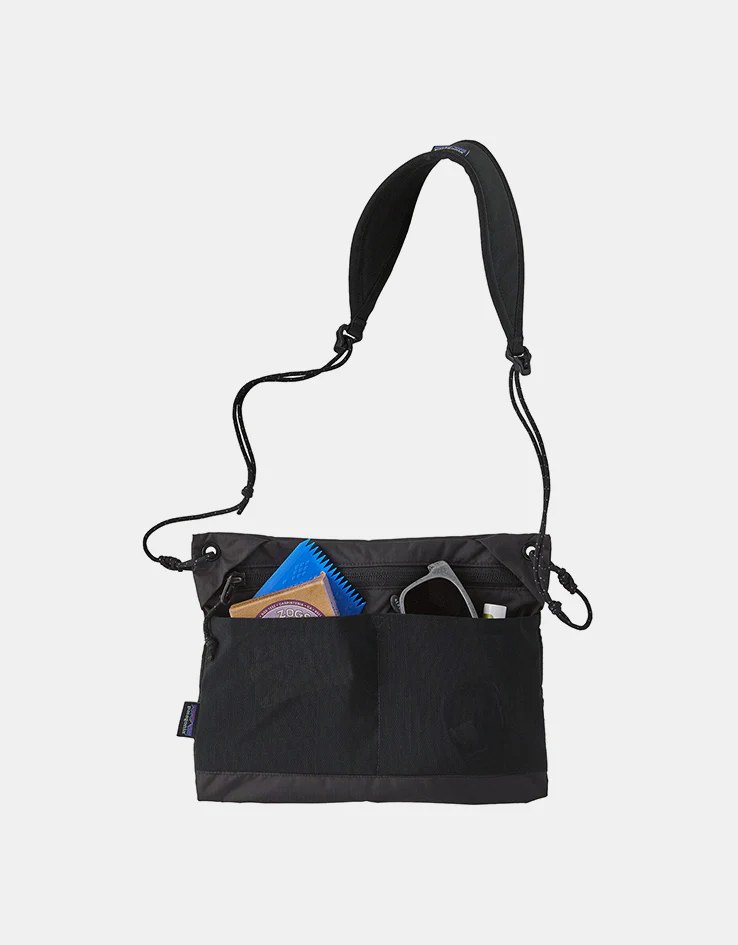 Patagonia Terravia Sacoche Cross Body Bag - Black - Image 3