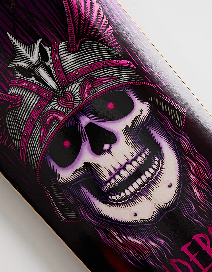 Powell Peralta Anderson Heron Skull Pink Foil 290 Skateboard Deck - 9.13" - Image 3
