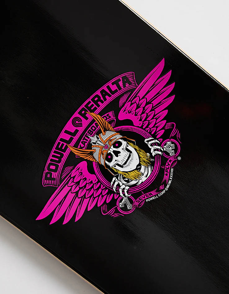 Powell Peralta Anderson Heron Skull Pink Foil 290 Skateboard Deck - 9.13" - Image 5