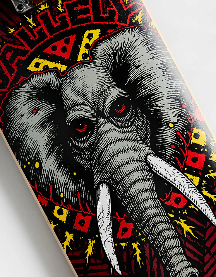 Powell Peralta Vallely Elephant Burgundy Complete Skateboard - 8" - Image 2