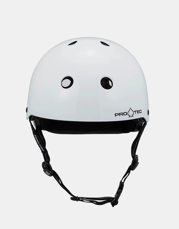 Pro-Tec Low Pro Helmet - Gloss White - Image 4