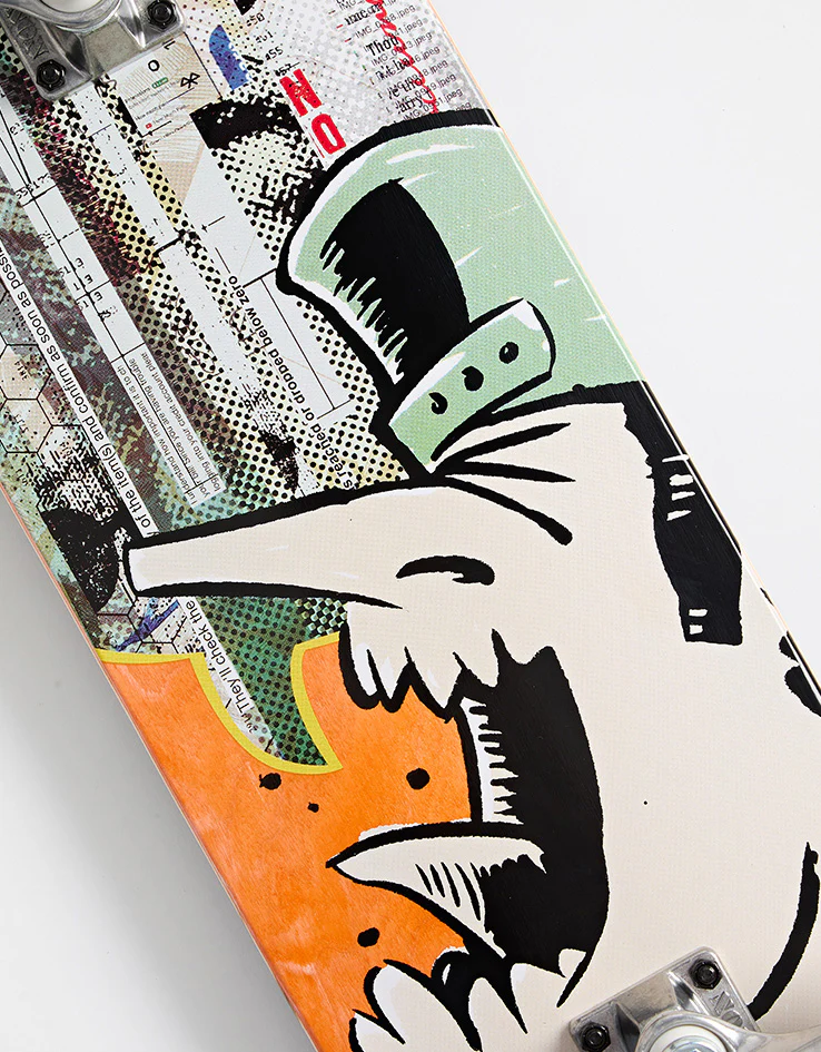 Push x Andy Jenkins x Ben Raemers Foundation Complete Skateboard - 8" - Image 2