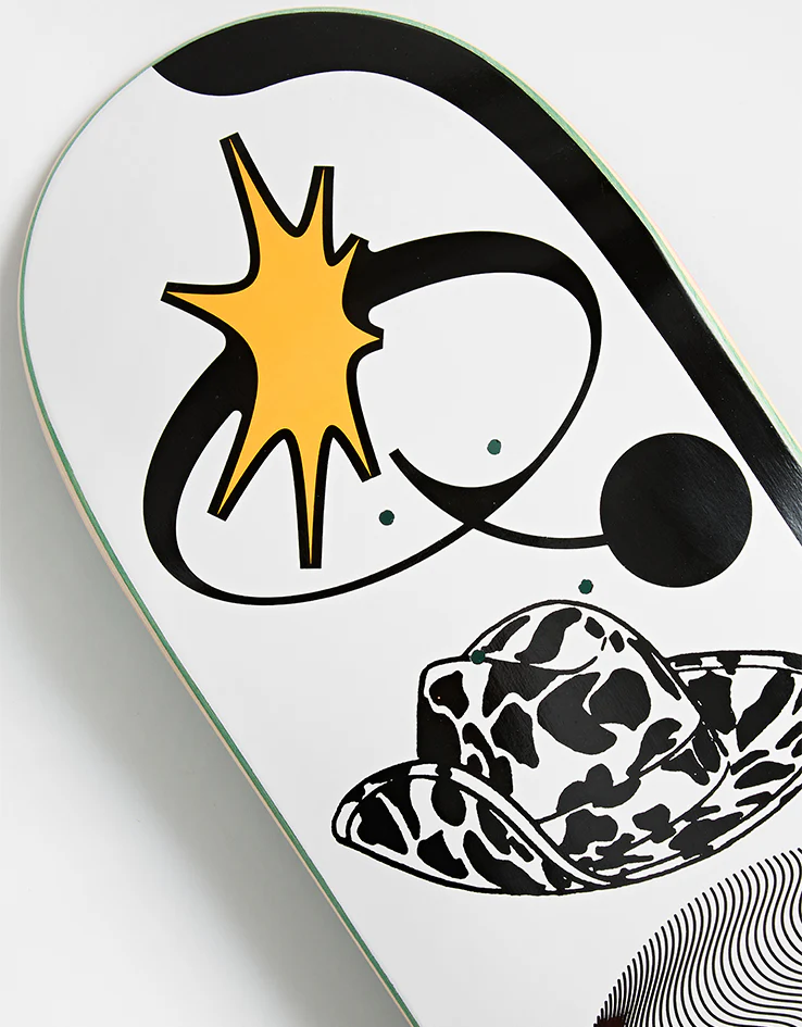 Quasi Crockett Bellyachin Skateboard Deck - 8.25" - Image 3