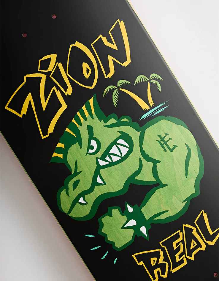 Real Zion Bad Gator HEAVYWEIGHT Skateboard Deck - 8.5" - Image 3