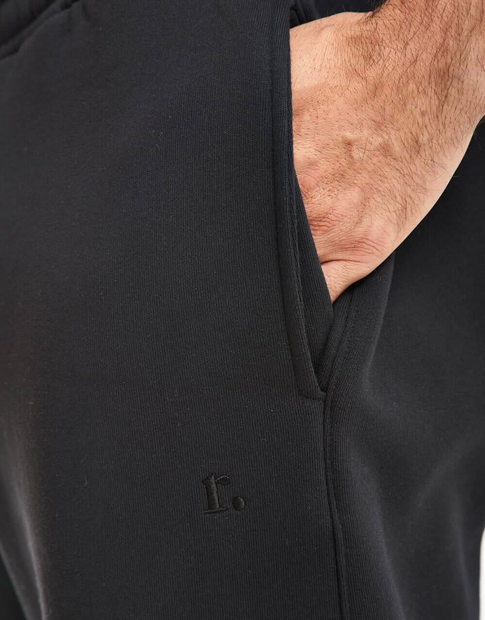 Route One Baggy Sweatpant - Black - Image 6