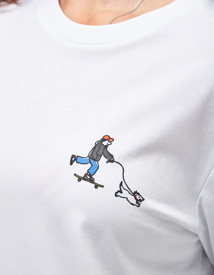 Route One Champ Organic T-Shirt - White - Image 9