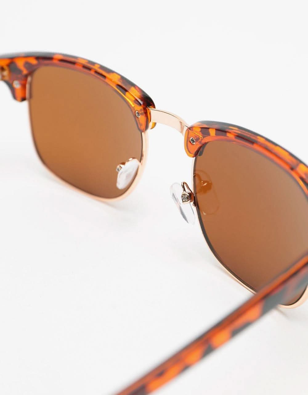 Route One Clubmaster Sunglasses - Tortoise - Image 4