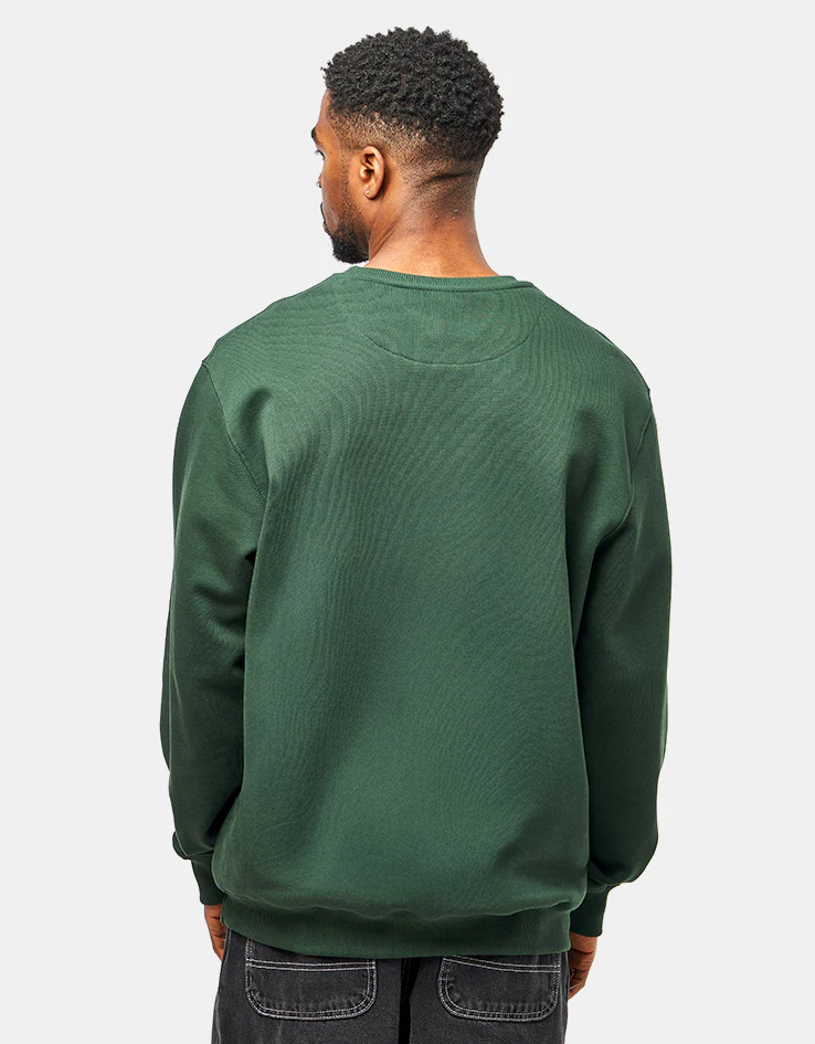 Route One Corp Heavyweight Sweatshirt - Forest Green - Image 3