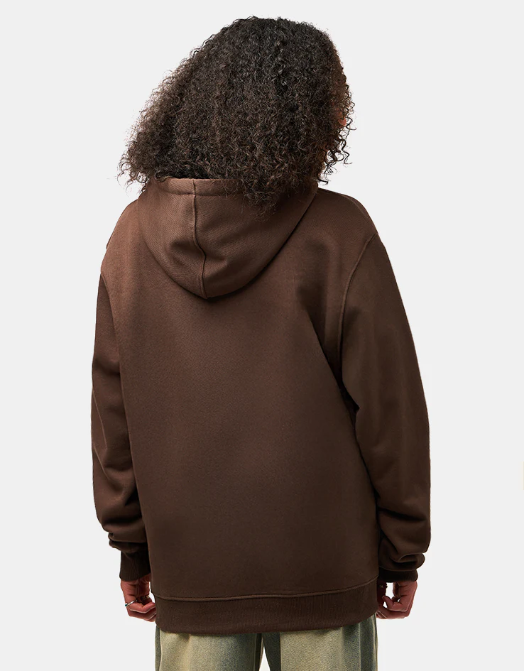 Route One Heavyweight Pullover Hoodie (400gsm) - Chestnut - Image 6