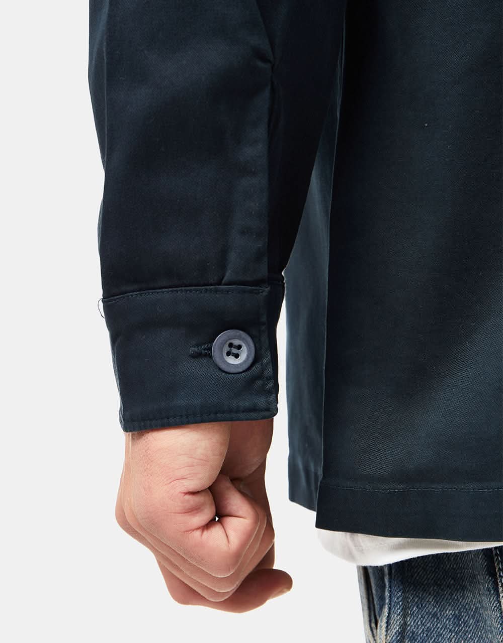 Route One Military Shirt - Navy - Image 3