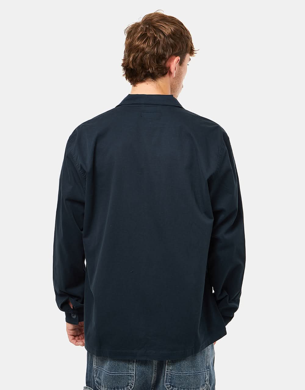 Route One Military Shirt - Navy - Image 4