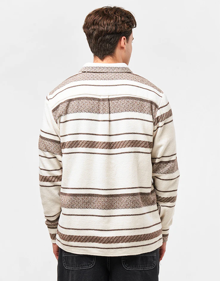 Route One Navajo Heavyweight Flannel Shirt - Natural - Image 2