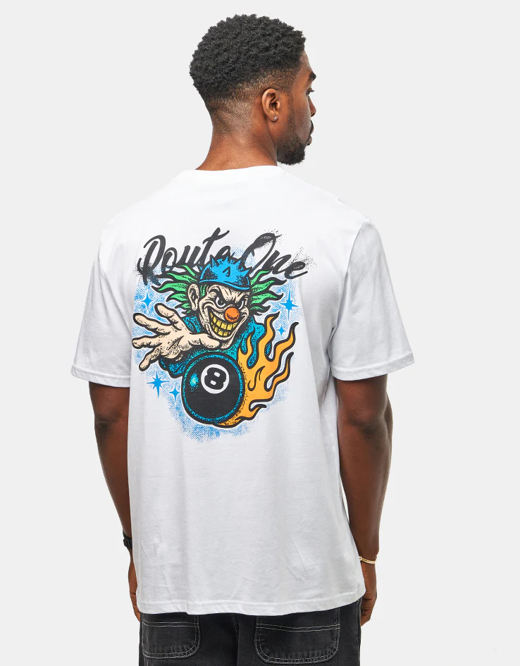 Route One Ochos Locos Organic T-Shirt - White