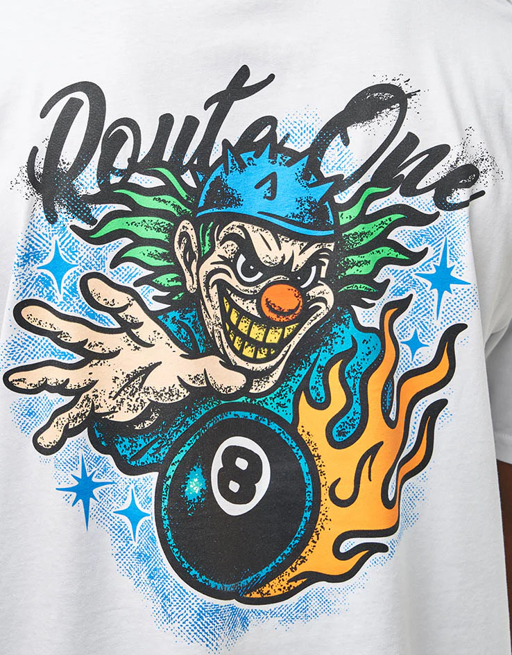 Route One Ochos Locos Organic T-Shirt - White - Image 3