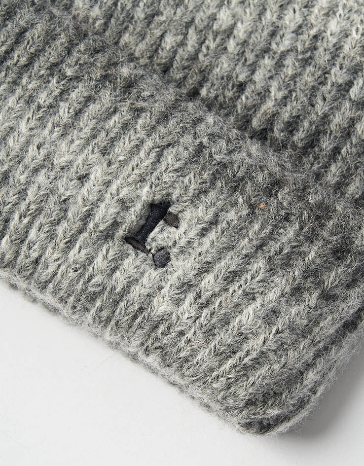 Route One Ombre Wool Blend Beanie - Charcoal - Image 2