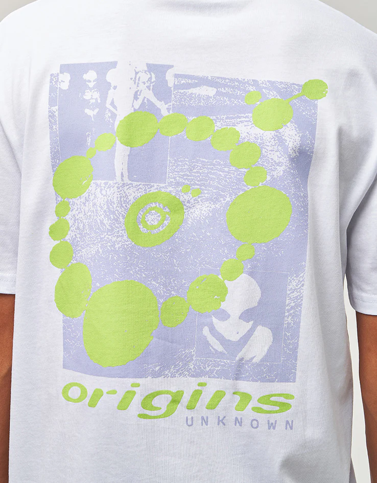 Route One Origins Unknown Organic T-Shirt - White - Image 2