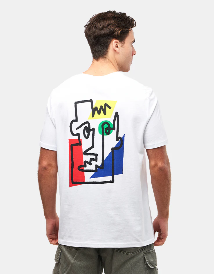 Route One Piro Organic T-Shirt - White