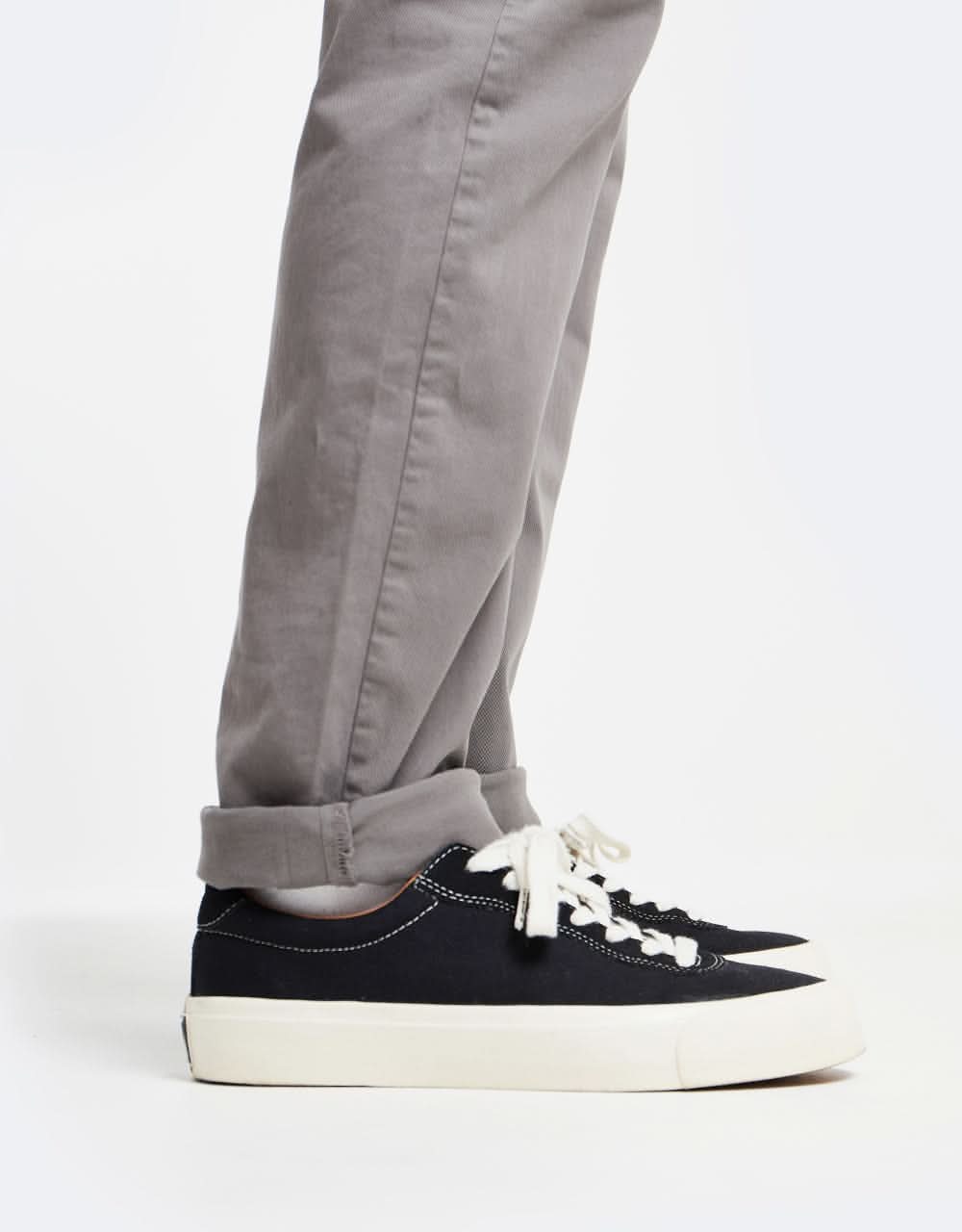 Route One Premium Slim Fit Chinos - Grey - Image 4
